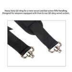 Universal QD Swivel 2 Point Tactical Sling Black&Green - Image 3