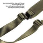 Universal QD Swivel 2 Point Tactical Sling Black&Green - Image 7