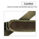 Universal QD Swivel 2 Point Tactical Sling Black&Green - Image 9