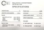 AEA 1500Meters Rangefinder with Free Ballisic Auto Caculation APP - Image 2