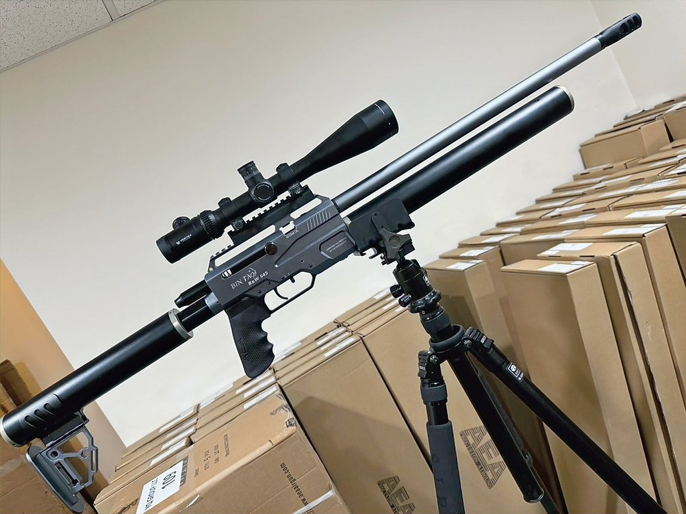 a19272_bde709e837e747bc9832cd52a5e14c38~mv2 B&W S45 Nitro(357,457Cal) With Regulator&FS1 3in1 Scope Combo(optional) - Image 1